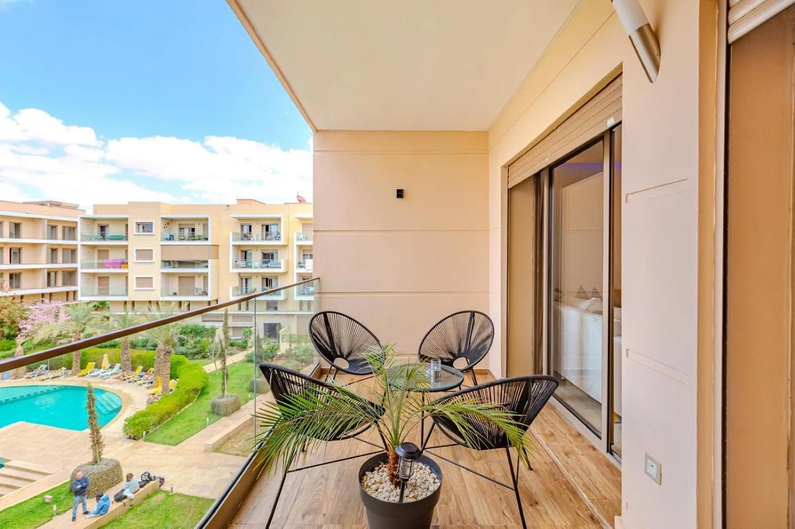 Apartmán Royal Deluxe Diamond - Marrakech, Luxe Pool View Marakéš